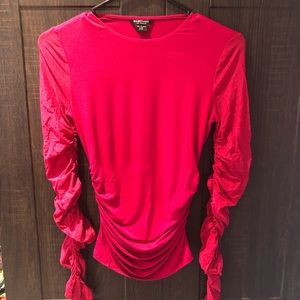 Marciano hot pink shirt sweater